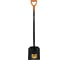 Лопата совковая стальная RABBITEX 24х27см, L=120см черенок сталь V-ручка, strong metal, 700482 1