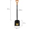 Лопата совковая стальная RABBITEX 24х27см, L=120см черенок сталь V-ручка, strong metal, 700482 8