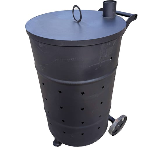 Бочка для сжигания мусора SevenBerg 75 л, сталь 1,5 мм X4091722 1