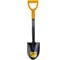 Лопата авто RABBITEX туризм штыковая 15х20см, L=70см черенок сталь V-ручка strong metal 700483 1