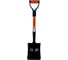 Лопата авто RABBITEX туризм совковая 16х20см, L=70см стекловолокно, V-ручка, fiberglass, 700485 1
