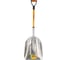 Лопата алюминиевая для снега RABBITEX 37х48см, L=120см стекловолокно V-ручка, fiberglass, 700486 1