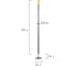 Тяпка цельнометаллическая RABBITEX 16х12см, L=150см черенок сталь, long handle, 700496 8