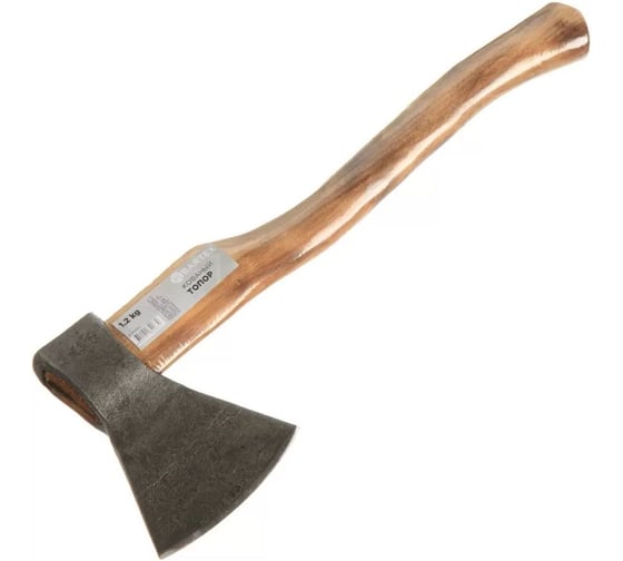 Топор BARTEX РФ, А1,2К-025, рукоятка дерево, 1.2 кг 435761 1