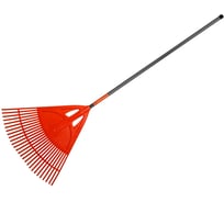 Грабли веерные STARTUL GARDEN пластик 27 зуб. со стальным черенком ST6094-27