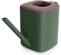 Лейка Scheurich Tubi 1л зеленый/марсала верх 073458