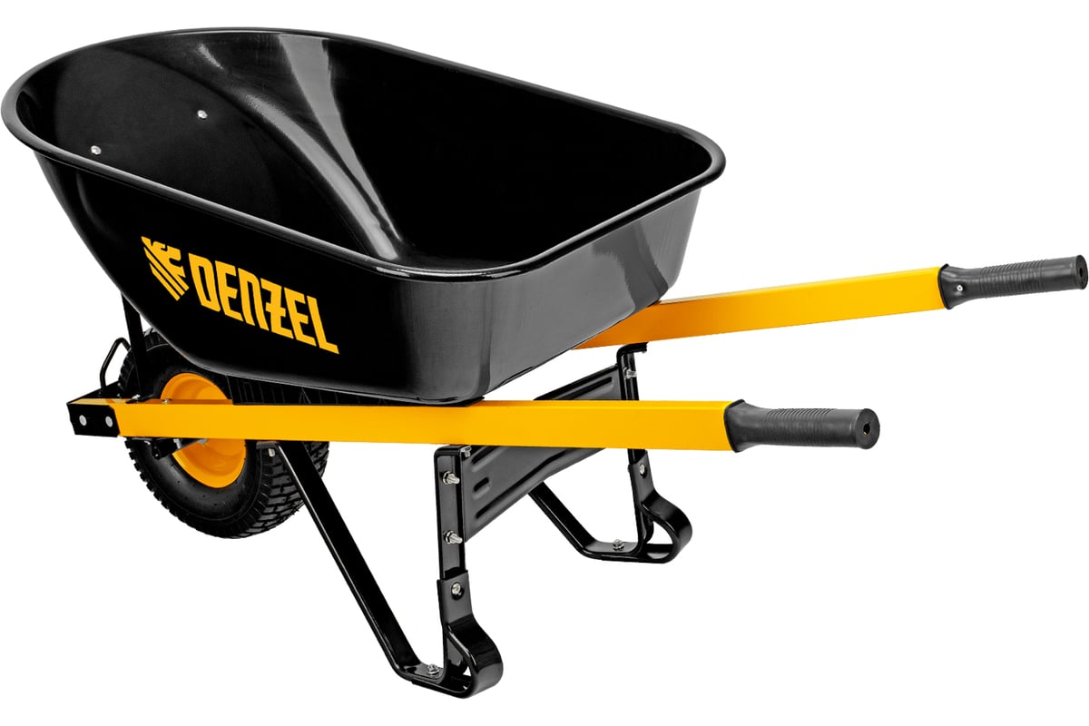 Усиленная строительная тачка Denzel 140 л 68999 - выгодная цена, отзывы ...