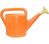 Лейка ФлораПласт Люкс с насадкой 10л mix цветов 009885