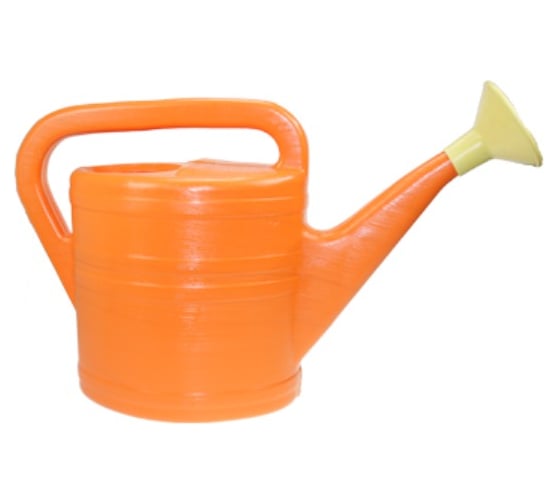 Лейка ФлораПласт Люкс с насадкой 10л mix цветов 009885 1