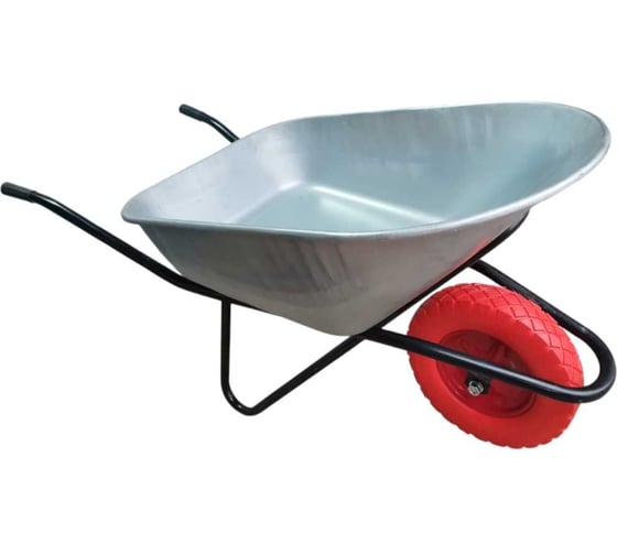 Тачка строительная LWI усиленная 160л. 300кг с полиуретановым колесом LWI160ПУ 1