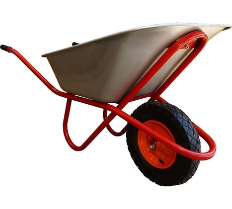 Одноколесная оцинкованная тачка Промышленник 110 л ПРОМ-1101КП