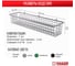 Корзина садовая НАЙДИ 125x780x195, хром KS12x78x19-33 6