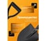 Лопата штыковая WMC TOOLS (L-1050мм, L рукоятки-750мм,размер 230х300мм) WMC-TG2602031(48897) 4