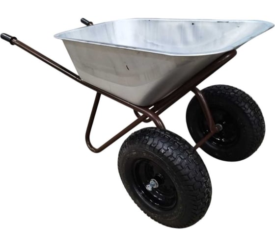 Тачка строительная двухколесная LWI Скорпион усиленная, 130 л, 400 кг LWI130х2СК 1