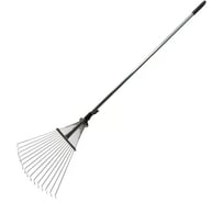 Грабли веерные Grandy 15 зуб, металл, 15.5-52х120-155 см, раздвижной, металл, 402505