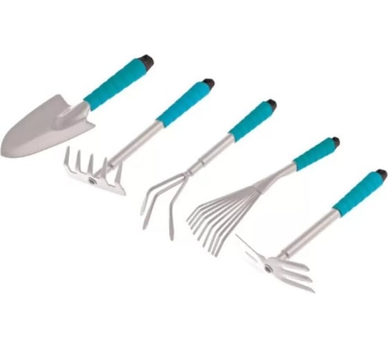 Набор садового инструмента Grandy 5 предметов, рукоять пластик Connect 360506 1