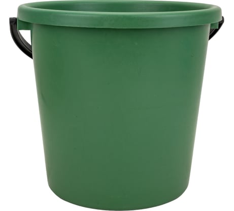 Ведро Мультипласт Групп ЗИМА 10 л, зеленое MPG8430