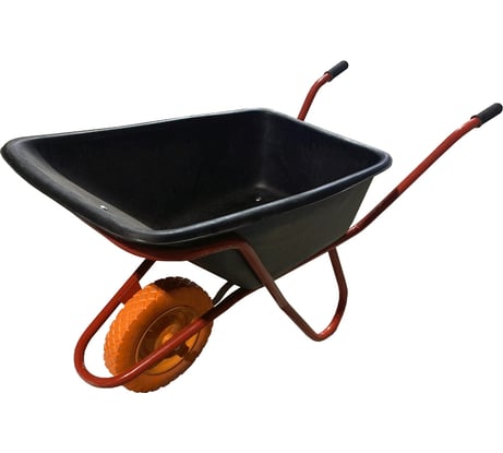 Антиударная одноколесная усиленная тачка Промышленник 110 л, литое колесо ПРОМ-110А1УКЛ