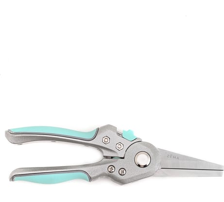 Профессиональный усиленный садовый секатор с прямыми лезвиями Zema ZM 2008