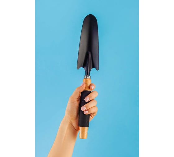 Садовая лопатка Greengo 30х65 см, рукоять дерево с поролоном 2710195