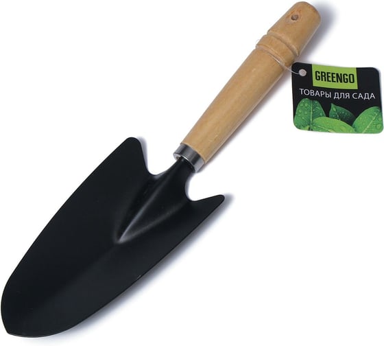 Посадочный совок Greengo 85х30 см, резная ручка 2710231