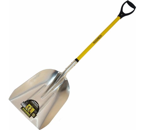 Снегоуборочная лопата NIKONA ROUGHNECK 12 с D-образной фибровой ручкой 68-286