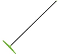 Пластиковые грабли СИБРТЕХ 430 мм, 13 прямых зубьев, металлический черенок 61730