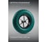 Тачка строительная KRAFTOOL MAXDrive-2 110л, 280 кг, двухколесная, с трубным усилителем 39860 4