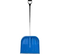 Лопата снеговая усиленная Maxim в сборе 470х406, синяя 11615161