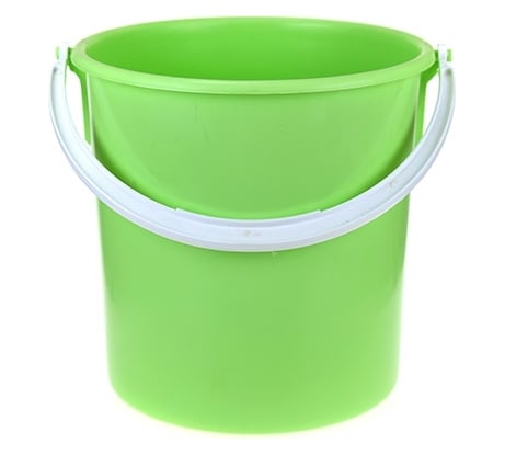 Ведро ПАО Завод Буревестник 10 л, 264 мм, 225 мм, 262 мм, зеленое 70714