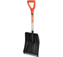 Лопата для очистки снега ARNEZI 365x250x900 металлический черенок R9190220