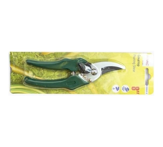 Садовый секатор с боковой фиксацией и пластиковыми рукоятками WMC TOOLS 50026 TG1306041-C