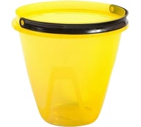 Ведро Радиан Лайт 13 л, желтое 4607168316347