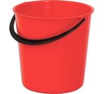 Ведро ПАО Завод Буревестник 4 л, 204 мм, 190 мм, красное 70325