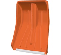 Ковш лопаты ООО Фирма Цикл Skald Pro 370х280 мм, с алюминиевой планкой, оранжевый 7558-00 КА-00002118
