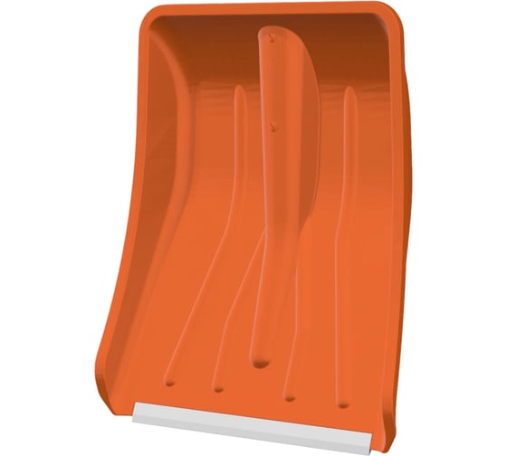Ковш лопаты ООО Фирма Цикл Skald Pro 370х280 мм, с алюминиевой планкой, оранжевый 7558-00 КА-00002118 1