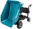 Тележка аккумуляторная Makita LXT BL 36В, нагрузка до 300кг, подъем до 12%, скорость 0-5км/ч, назад 0-1км/ч DCU602Z 3