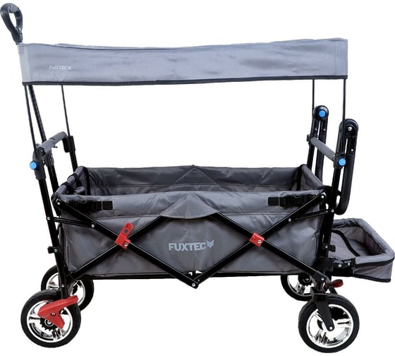Ручная тележка с навесом FUXTEC серая FX-CT800G