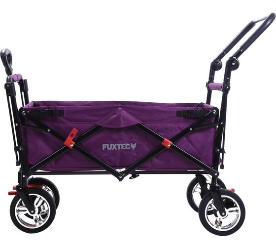 Ручная тележка с навесом FUXTEC фиолетовая FX-CT700P