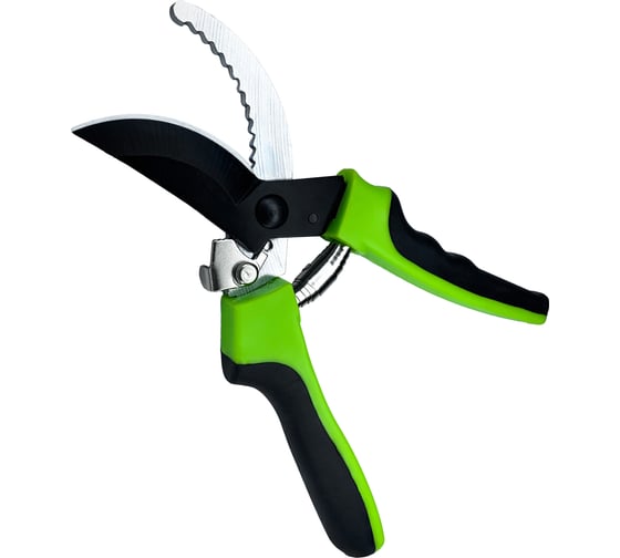 Секатор vertextools Классик прорезиненные ручки 0040-02