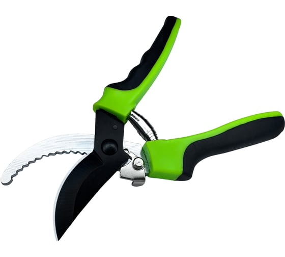 Секатор vertextools Классик прорезиненные ручки 0040-02
