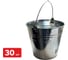 Ведро металлическое SAMGRUPP оцинкованное, 12 л, упаковка 30 шт SAMC-103110012-30 1