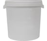 Ведро-бак Gigant п/п белый 30л круглый с крышкой G-40461