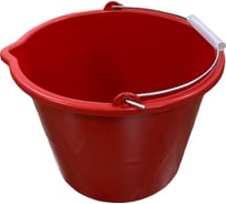 Ведро ACCURATE неразрушаемое для строительных работ, 20 л, красное, с усиленной ручкой MN-89-102