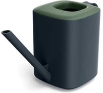 Лейка пластиковая Scheurich Tubi, 1 л, антрацит/зелёный верх 073459