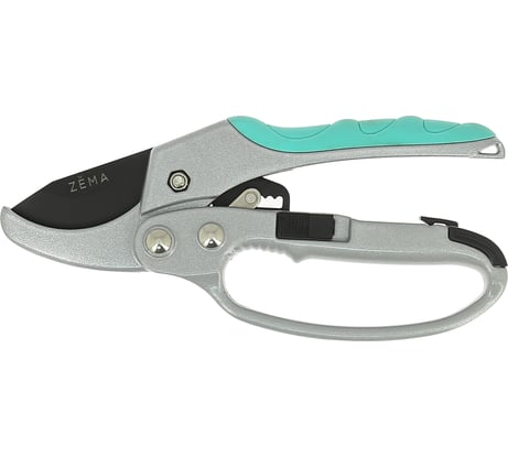 Профессиональный садовый секатор с храповым механизмом Zema ZM 3003