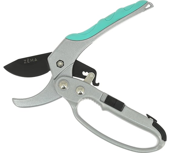 Профессиональный садовый секатор с храповым механизмом Zema ZM 3003