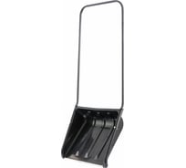 Пластиковый движок для уборки снега СИБРТЕХ 570х470х1300 мм, стальная рукоятка 615925