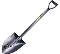 Лопата штыковая Pobedit Американка с металлическим черенком ЗЕМЛЕКОП 2, 8025207