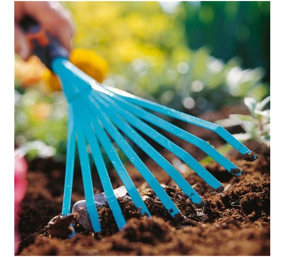 Ручные грабли Gardena 08918-20.000.00 (комбисистема)